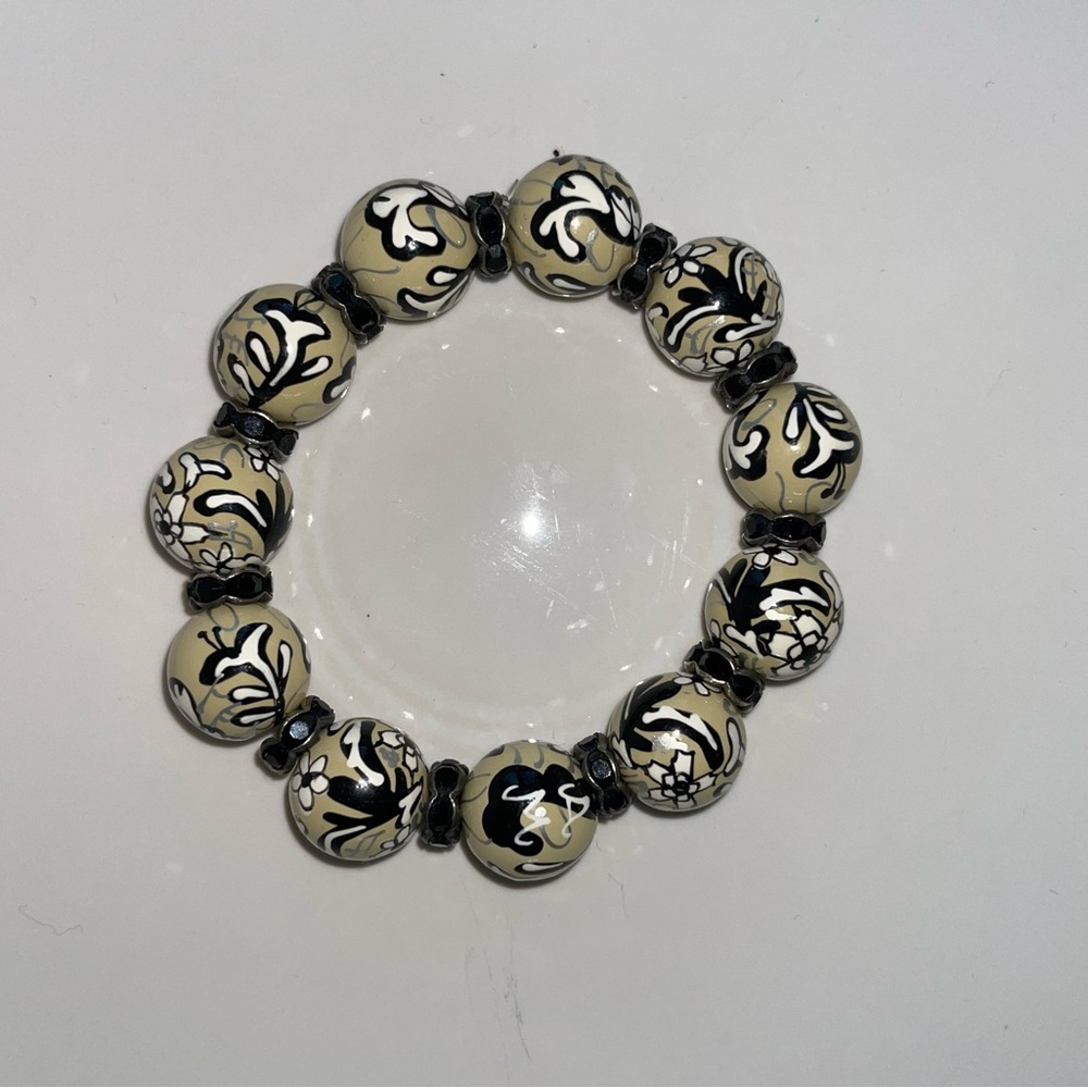 Angela Moore Hand Painted Bracelet